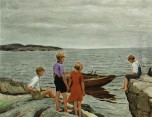 Barn Pa Svaberg Barn Pa Svaberg