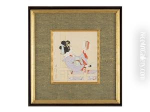 Dancing by Torii Kiyonobu