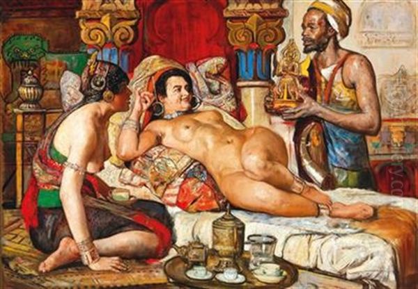 A Harem Scene - view 1