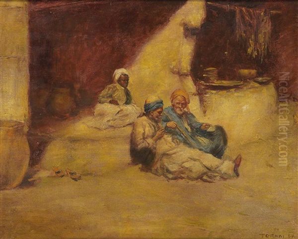 Orientalische Strasenszene - view 1