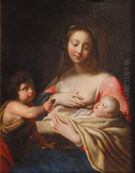 Mary With The Child And The Infant St. John - view 1