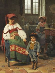 A New Hat by Wenzel Ulrik Tornoe