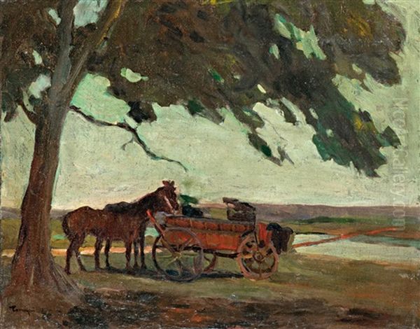 Feeding Horse - view 1