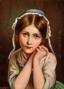 Leanyportre by Eduard Toeroek