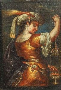 Femme A L'encensoir Ou Sybille De L'oracle
