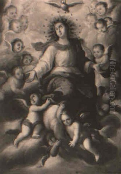 Madonna And Angels - view 1