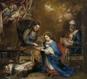 La Educacion De La Virgen by Clemente de Torres