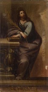 San Cosme Y San Damian (pair) by Matias De Torres