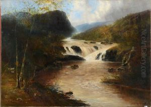 Paysage A La Cascade by Francisco Torrescassana