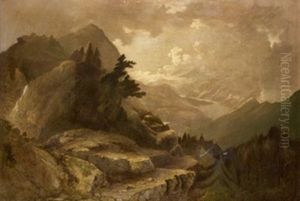 Paisaje Con Acantilado