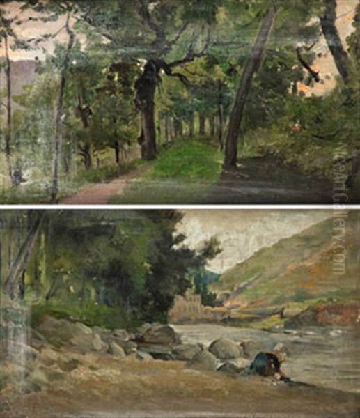 Paisajes (pair) - view 1