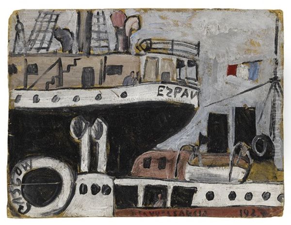 Puerto Con Barcos - view 1