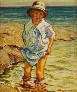 Child Wading by Elliot Bouton Torrey