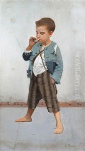 Ein Gassenjunge by Giovanni Toscano