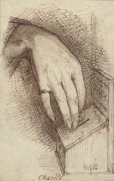 Two Studies Of Hands - view 1