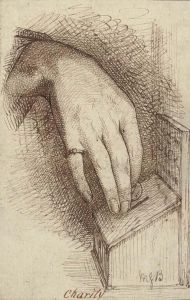 Two Studies Of Hands by Michael George Brennan
