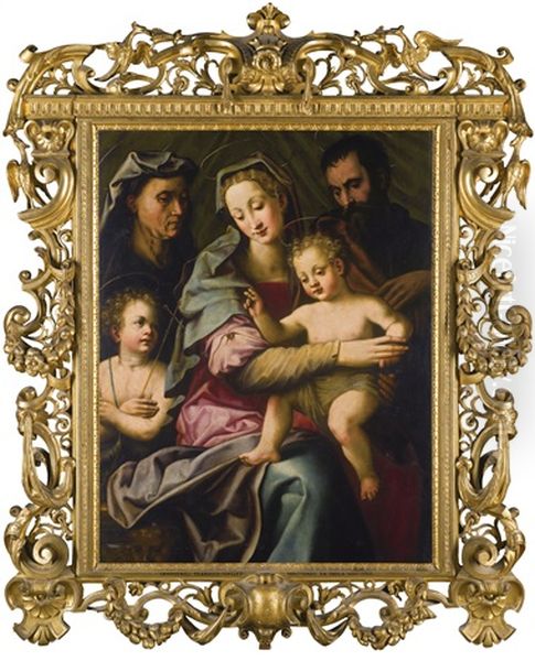 The Holy Family With St Elizabeth And The Young St John The Baptist - view 1