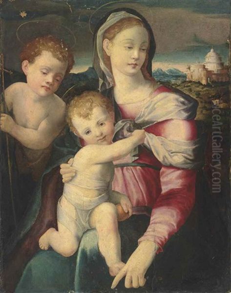The Madonna And Child With The Infant Saint John The Baptist - view 1