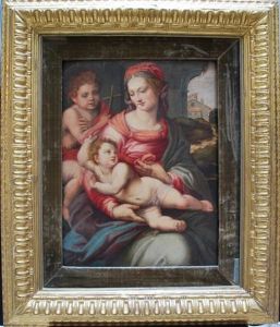 La Vierge A L'enfant Avec Saint Jean-baptiste La Vierge A L'enfant Avec Saint Jean-baptiste