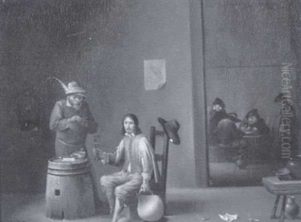 Tavern Interior With Figures - view 1