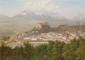 Ansicht Von Salzburg by Alois Tott