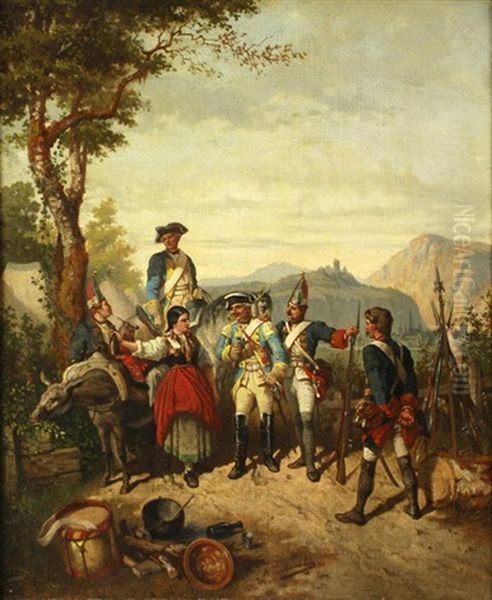 Scene From Army Camp - view 1