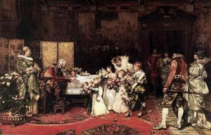 Grandfather's Birthday by Edouard Toudouze