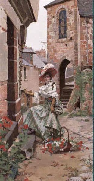 Parisienne A La Corbeille Fleurie - view 1