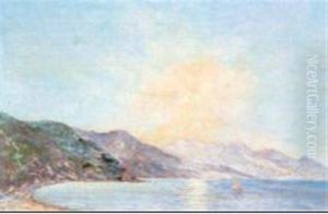 Aix Les Bains Au Matin by Simon Alexandre Toudouze