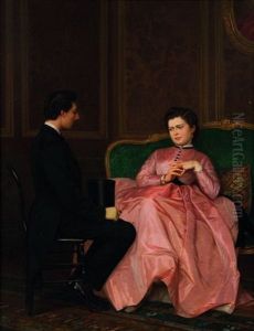 Le Rendez-vous Galant by Toulmouche Auguste