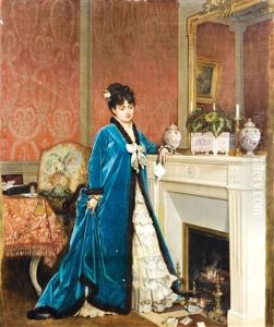 La Lettre by Toulmouche Auguste