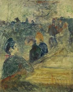 Au Bal Du Moulin De La Galette by Henri De Toulouse-Lautrec