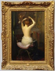 Femme A La Toilette by Etienne Tournes