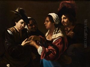 La Buona Ventura (die Wahrsagerin) by Nicolas Tournier