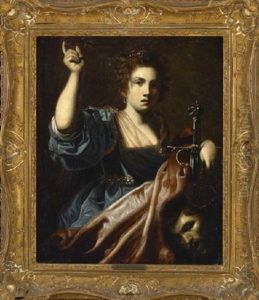 Judith With The Head Of Holofernes by Nicolas Tournier