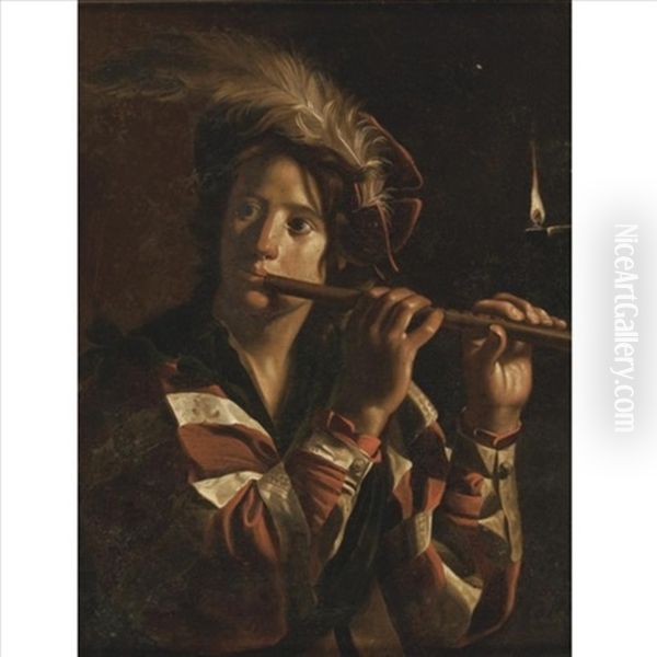 Flute Player - view 1
