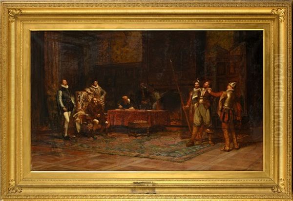 Guy Fawkes Devant Jacques Ier D'angleterre - view 1