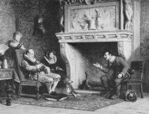 Mittelalterliches Interieur