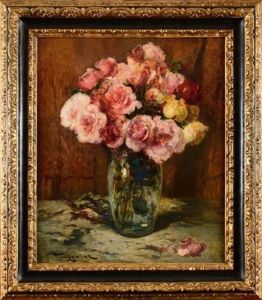 Nature Morte Au Vase De Fleurs