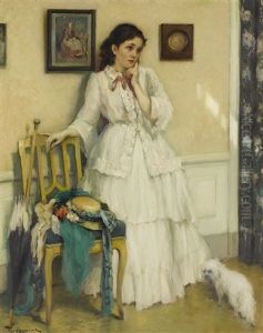 Pensive by Fernand Toussaint