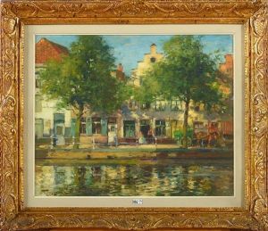 Quai De La Potterie A Bruges