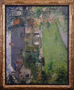 House In Garden by Fernand Toussaint