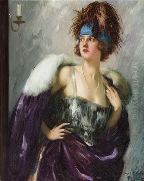 Lady In A Fur Coat - view 1