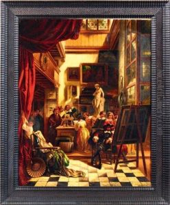 Le Maire D'amsterdam Dans L'atelier De Rembrandt