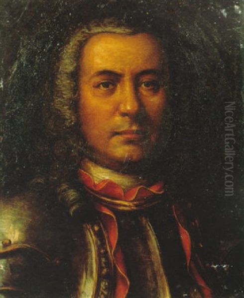Portrait Of A Gentleman Wearing Armour - view 1