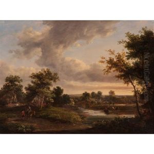 Morning And Evening by Charles Towne