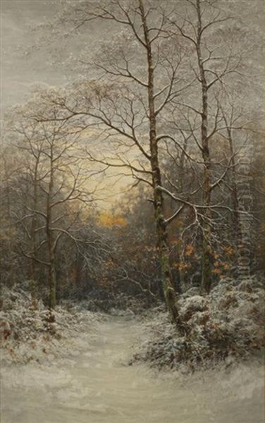 A Wintry Sunset - view 1
