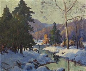 Winter Stream by Harry Everett Townsend