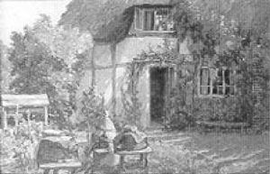 A Cottage Doorway by James Townshend