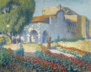 Mission San Juan Capistrano by Channel P. Townsley